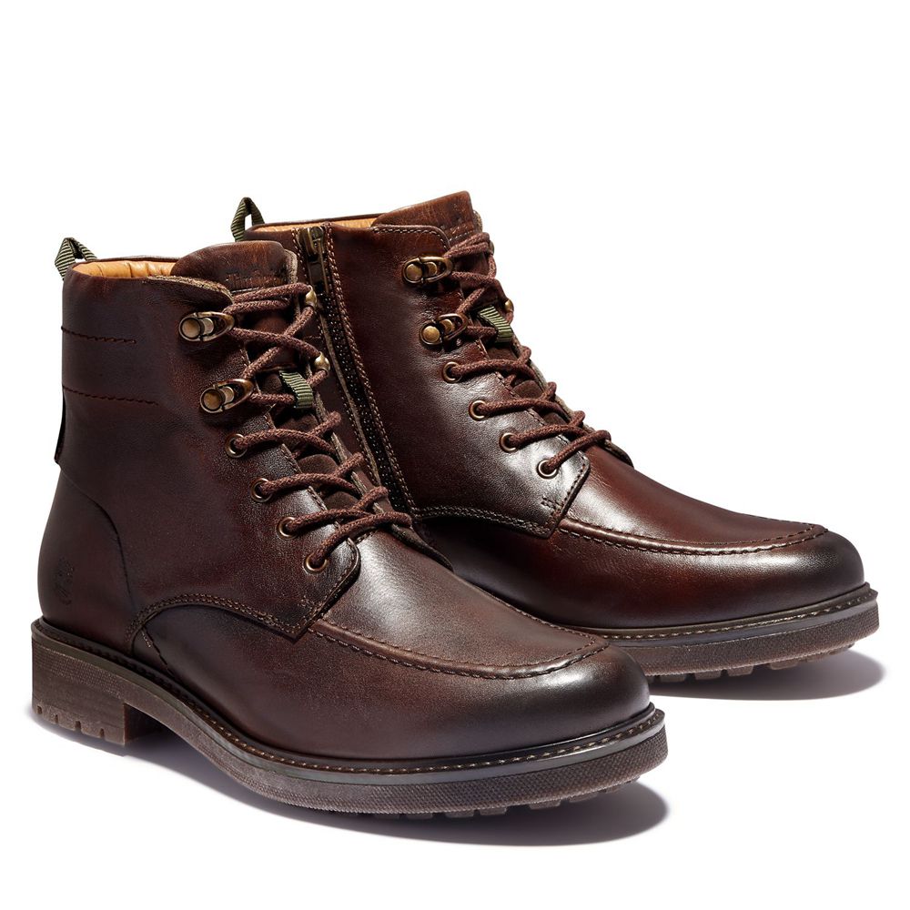 Bocanci De Zapada Timberland Barbati Maro Inchis - Oakrock Waterproof - Romania - OXCGRD289